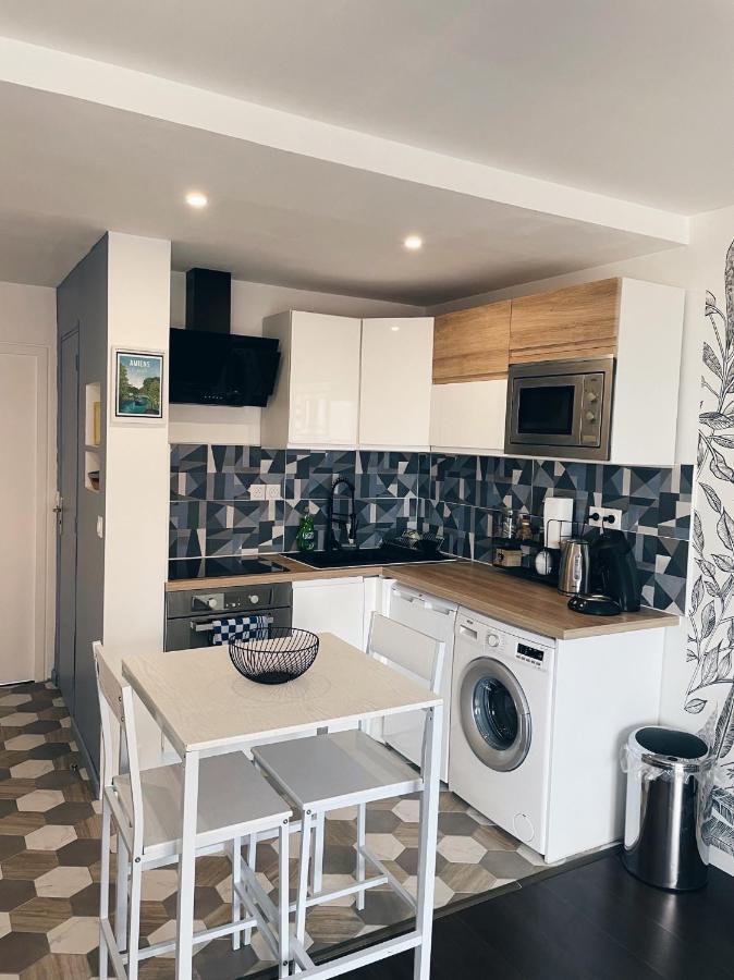 New: Appartement Tout Confort + Parking Gratuit Amiens Kültér fotó