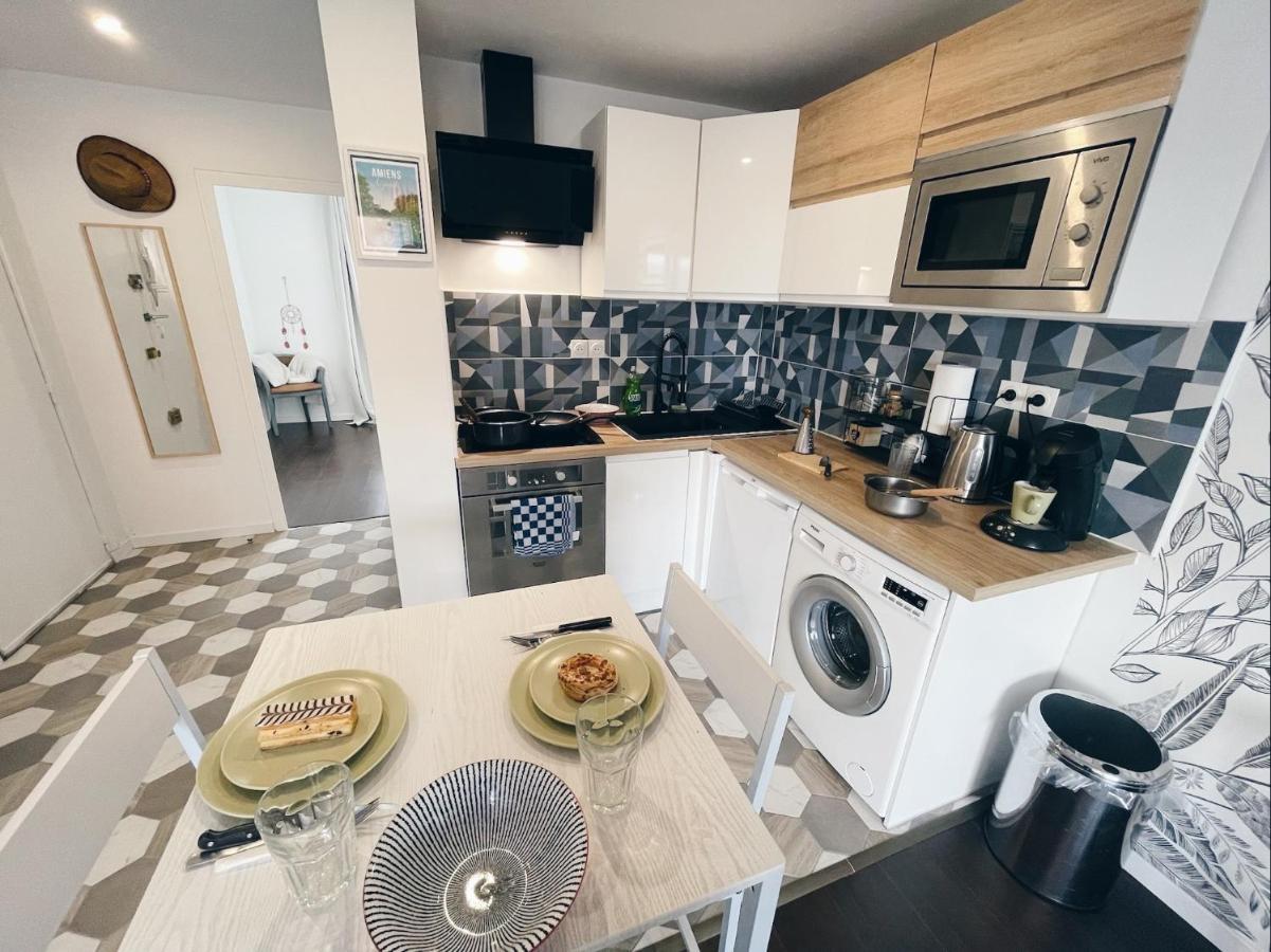 New: Appartement Tout Confort + Parking Gratuit Amiens Kültér fotó